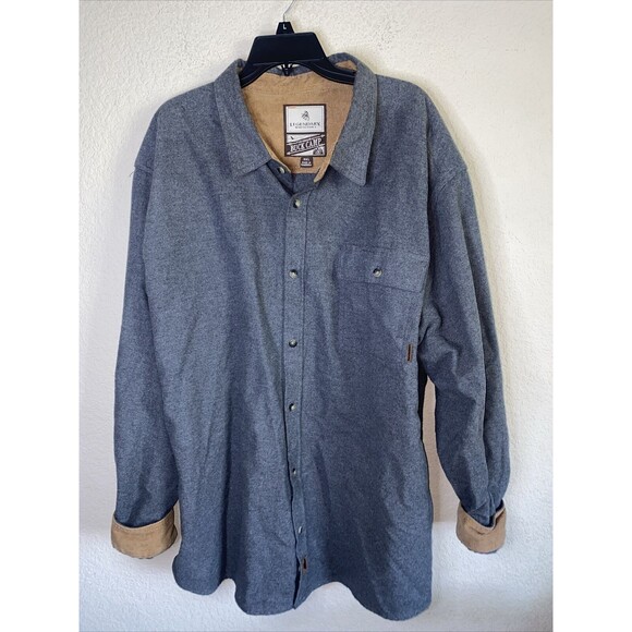 Legendary Whitetails Buck Camp Shirt Chore Corduroy Contrast Men 3XL Long Sleeve - Picture 1 of 7